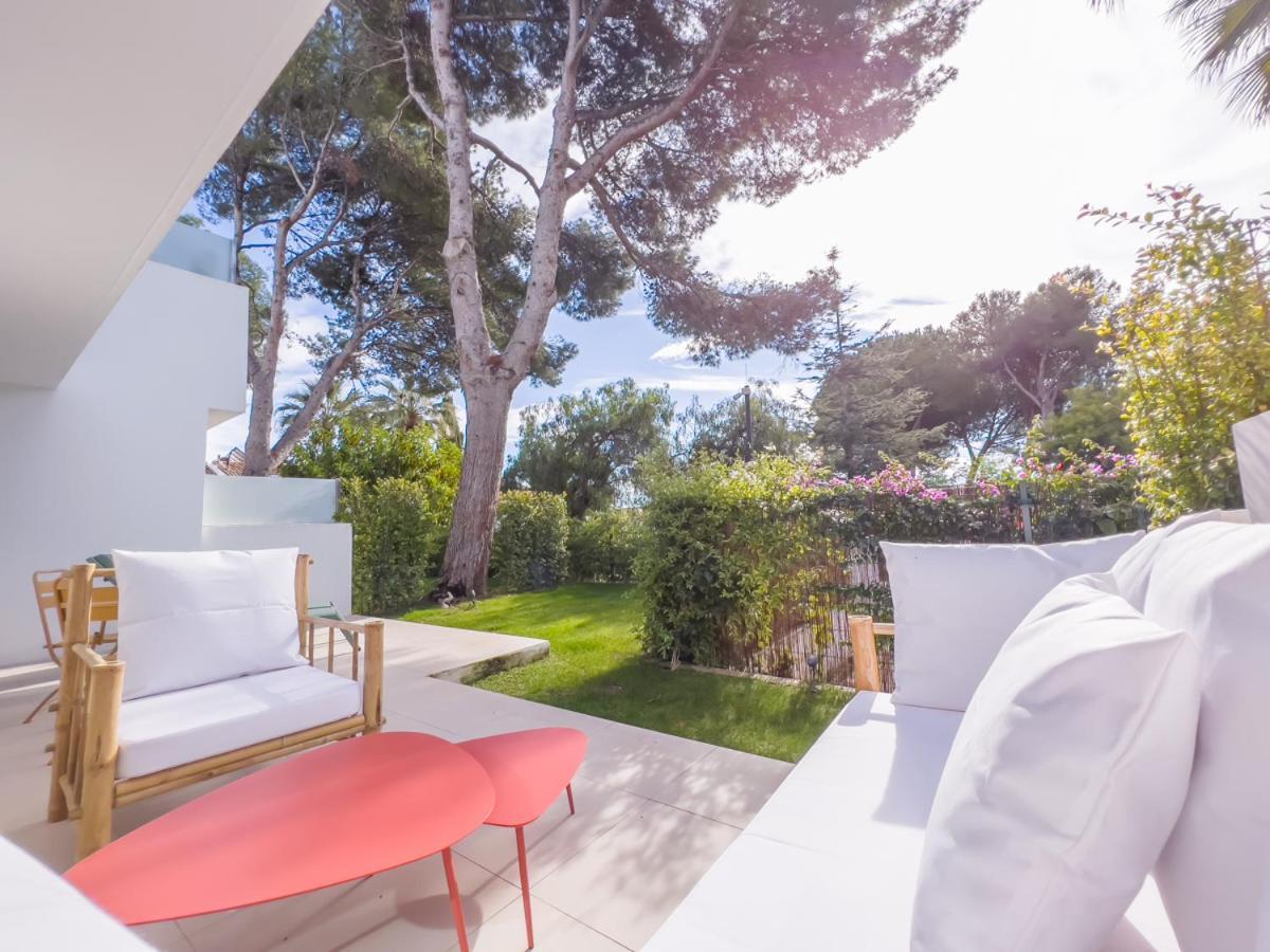 Апартаменты Bajo Con Jardin En La Milla De Oro Марбелья Экстерьер фото