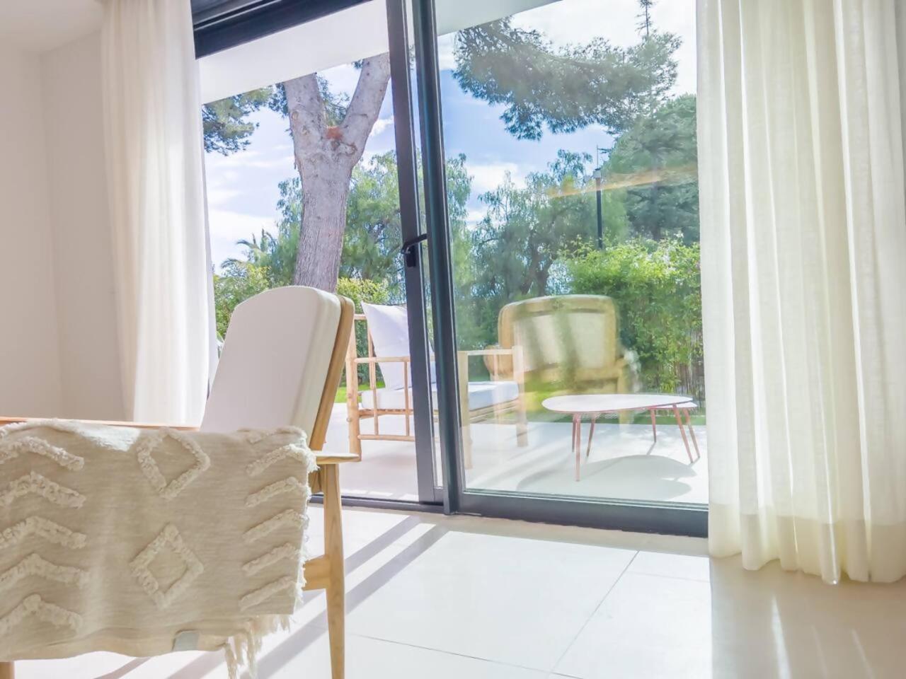 Апартаменты Bajo Con Jardin En La Milla De Oro Марбелья Экстерьер фото